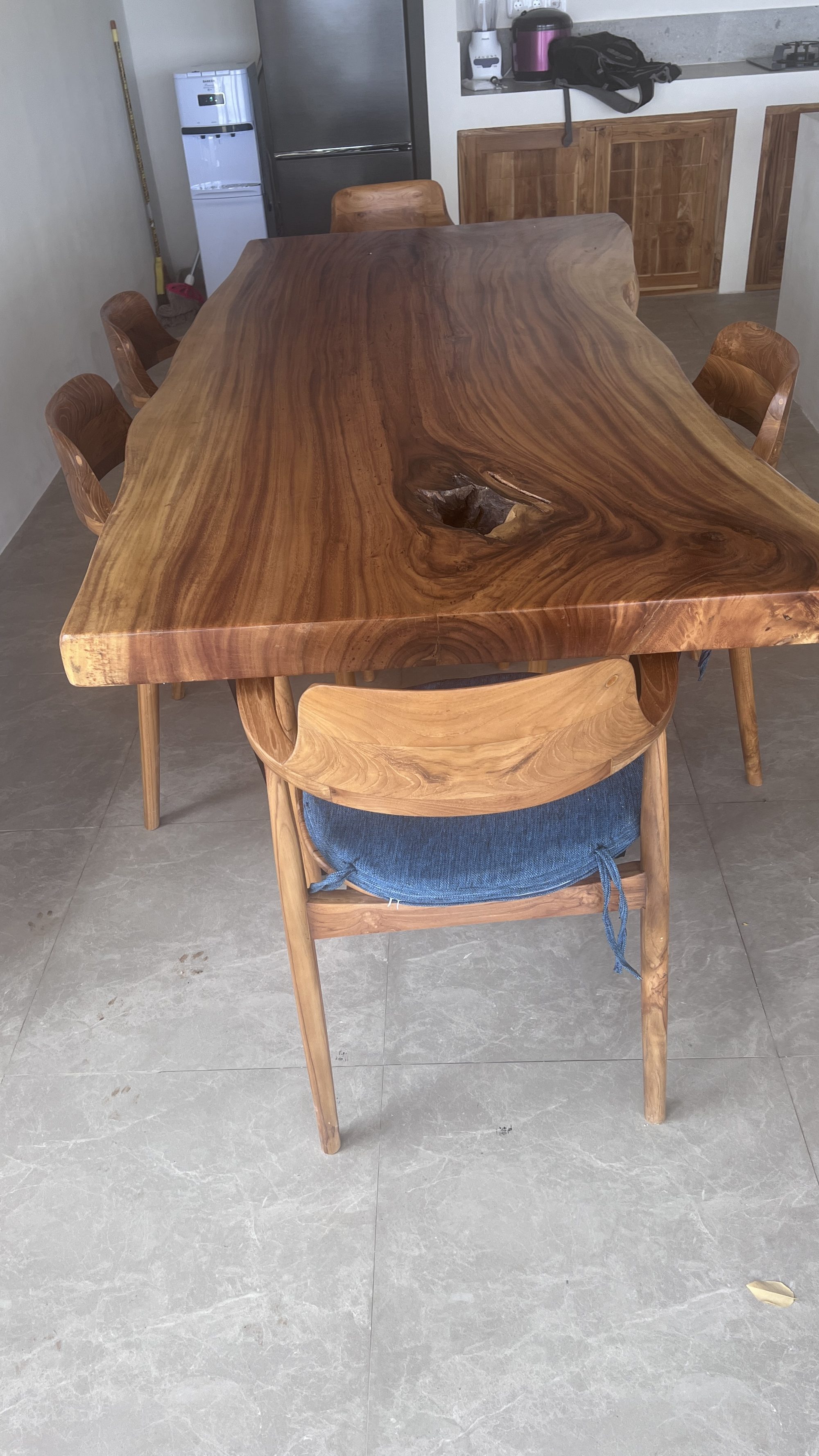 Typical Balinese furniture in the Villa